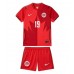 Kanada Alphonso Davies #19 Domáci Detský futbalový dres MS 2026 Krátky Rukáv (+ trenírky)
